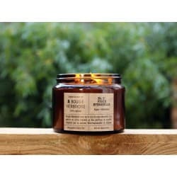 Bougie "Figue Eternelle" - La bougie herbivore Grande (double mèche)