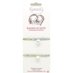Bracelets de l'amitié - Etoile en nacre - Au royaume des filles