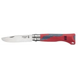 Opinel enfant N°07 "Outdoor" - Sifflet intégré Rouge