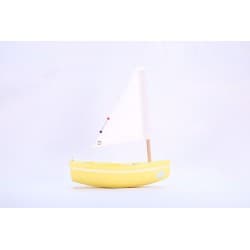 Bateau "Bachi" 17cm - Tirot (6 couleurs disponibles) Jaune