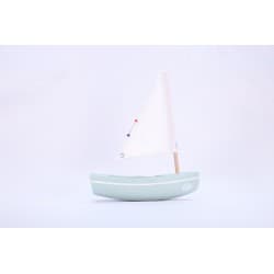Bateau "Bachi" 17cm - Tirot (6 couleurs disponibles) Vert d'eau