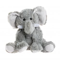 Peluche-bouillotte aux grains de blé et lavande - Éléphant
