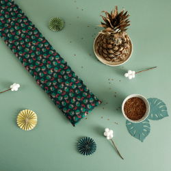 Bouillotte cervicale aux graines de lin bio - Jardin exotique