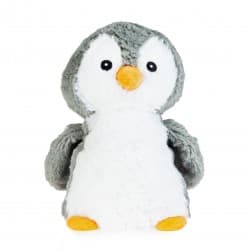 Peluche-bouillotte aux grains de blé et lavande - Pingouin