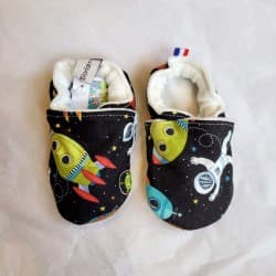 Chaussons "fusées" 23-24 (18 à 24 mois)