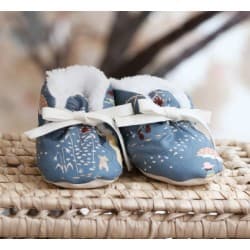 Bottines fourrées "Wendy walk" (pointures de 3 à 12 mois) - La Cigogne de Lily 6-12 mois