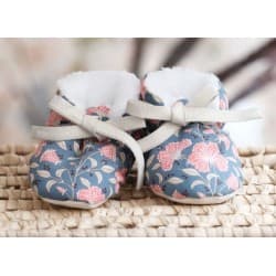 Bottines fourrées "Gold Poppy" (pointures de 3 à 12 mois) - La Cigogne de Lily 6-12 mois