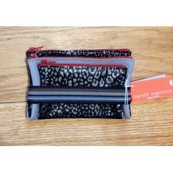 Porte-Monnaie Upcyclé "Triplette" (5 Coloris Disponibles) - Bandit Manchot Coloris 1