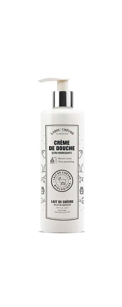 Crème de douche au lait de chevre bio 400ml - label chèvre en provence