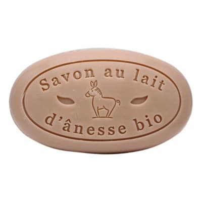 Savon galet monoï 110g au lait d'ânesse bio - bell' ânesse en provence