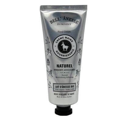Crème mains au lait d'ânesse bio 75ml - bell' ânesse en provence - bell' ânesse en provence