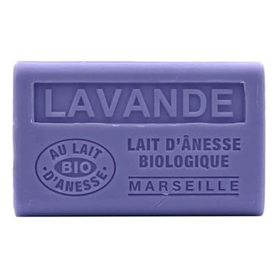 Savon lavande 125g au lait d'ânesse bio - bell' ânesse en provence