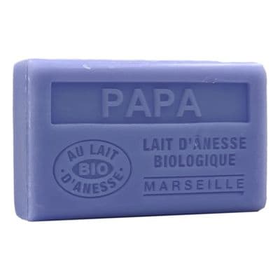 Savon papa 125g au lait d'ânesse bio - bell' ânesse en provence