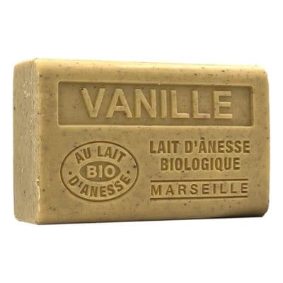Savon vanille 125g au lait d'ânesse bio - bell' ânesse en provence