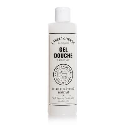 Gel douche au lait de chèvre bio 250ml - label chèvre en provence - label chèvre en provence
