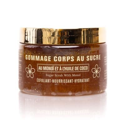 Gommage corps au sucre monoï et huile de coco - label monoï
