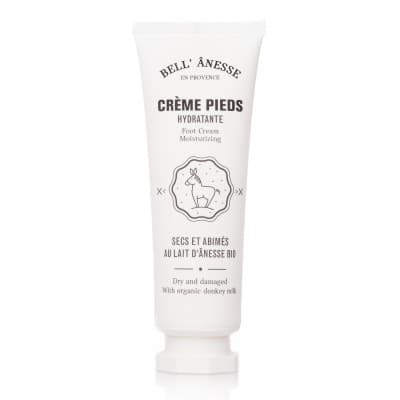 Crème pieds au lait d'ânesse 75ml - bell' ânesse en provence - bell' ânesse en provence