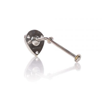 Porte-savons rotatif inox