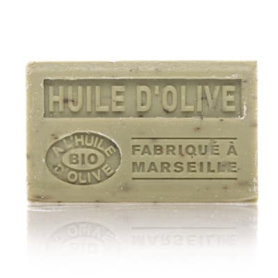 Savon exfoliant huile d'olive aop-bio