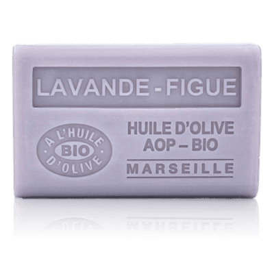 Savon lavande figue à l'huile d'olive aop - bio