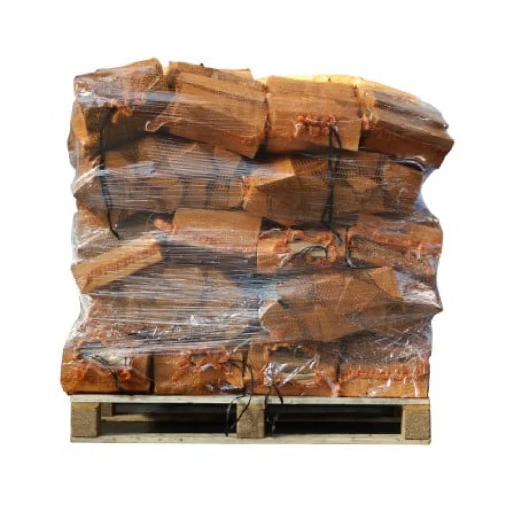 40 Sacs de Bois de FrĂȘne Sec â BĂ»ches 25 cm â 8 kg par sac