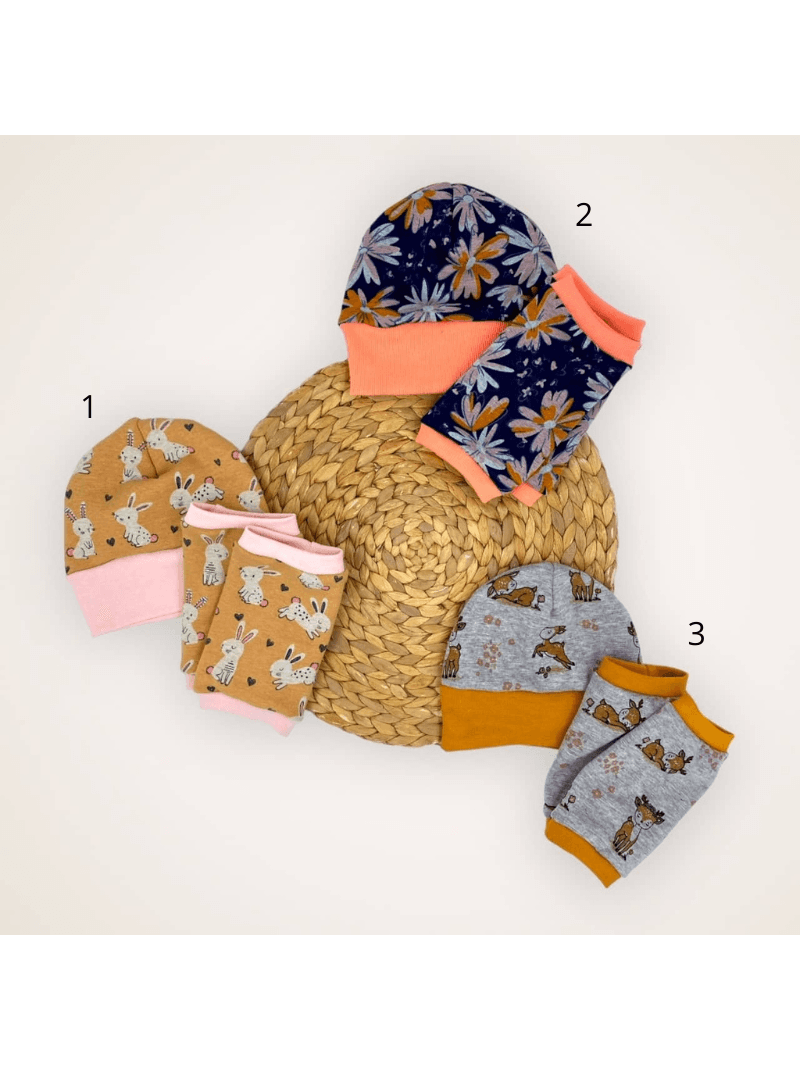 Jambières + bonnet (9 coloris) 8