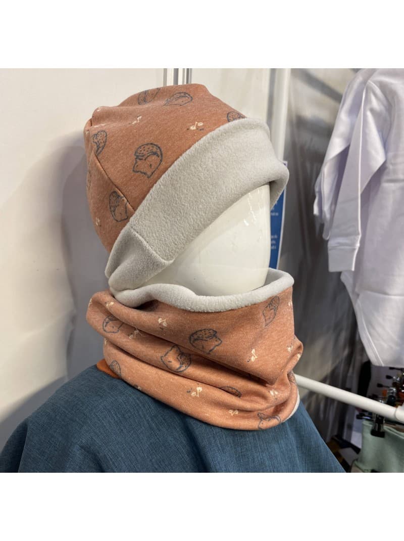 Snood et Beanie Ecureuil 2 - 5 ans Beanie seul