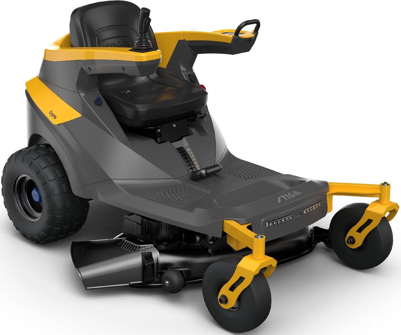 Stiga Akku-Zero-Turn-MÀher Gyro 500e mit Akku und LadegerÀt - Modell 2025-Neu