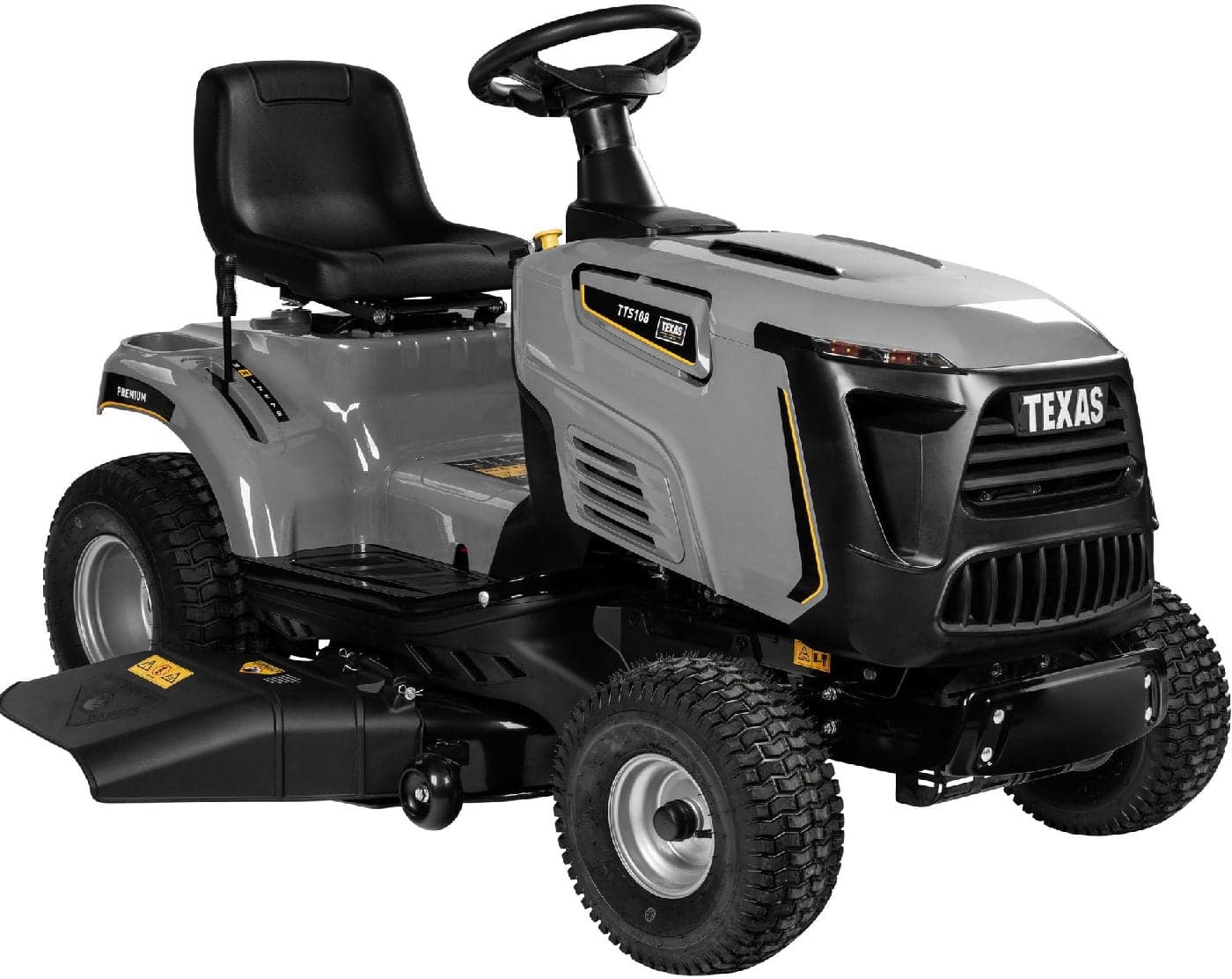 Texas Rasentraktor mit Seitenauswurf Premium TTS108 - Modell 2025-Neu