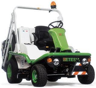Etesia Profi-Aufsitzmäher Hydro 124 DN - Modell 2025-Neu