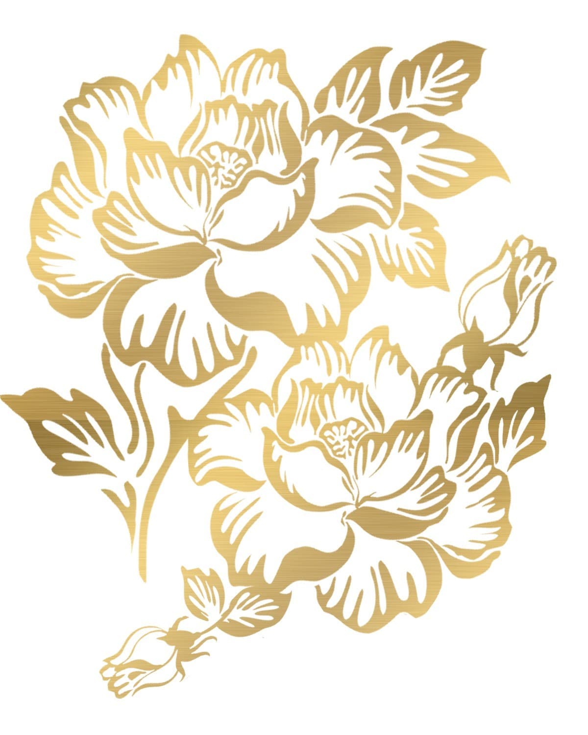 Tatouage éphémère - Effet or - TAGold 3