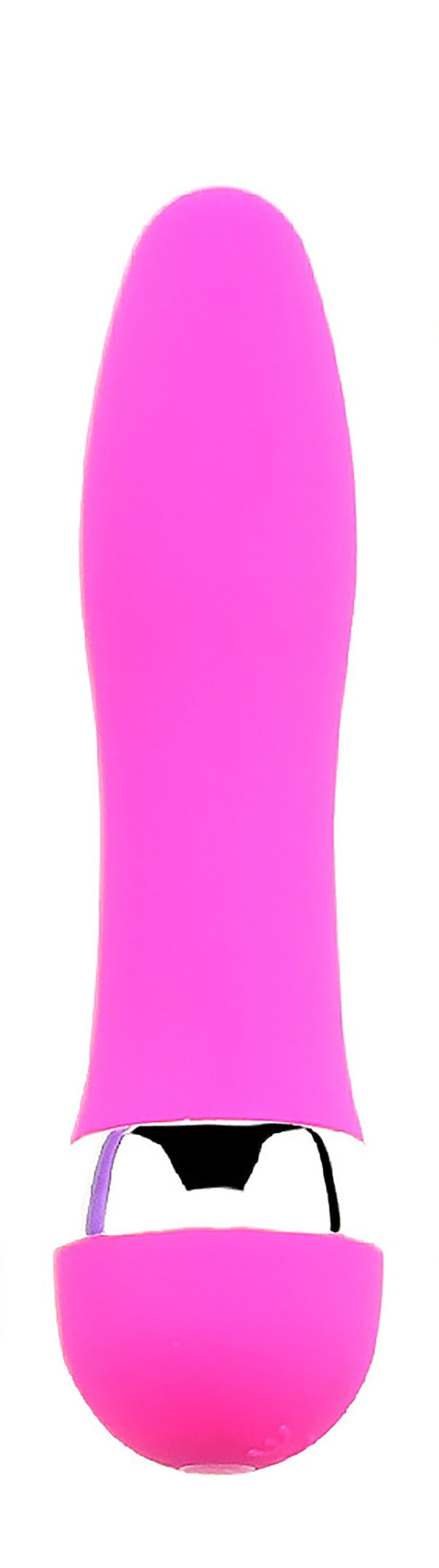 Mini Vibromasseur rose lisse