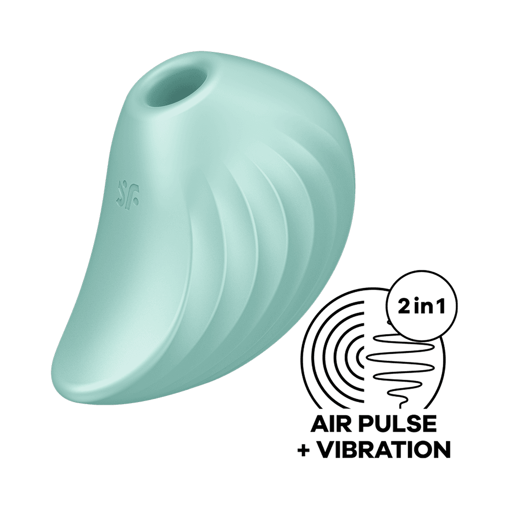 Stimulateur de clitoris vert USB Pearl Diver Satisfyer