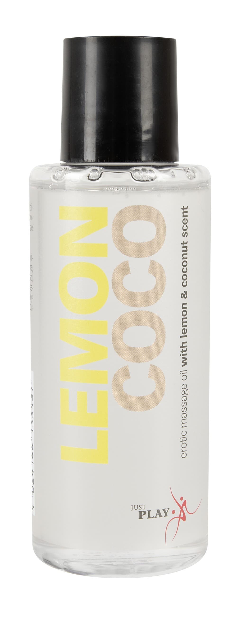 Huile de massage érotique Citron vert et Noix de coco - 100 ml