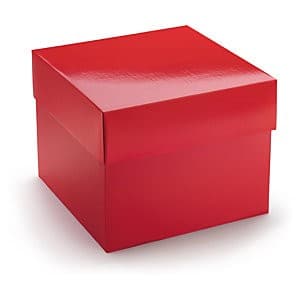 Box rouge brillante