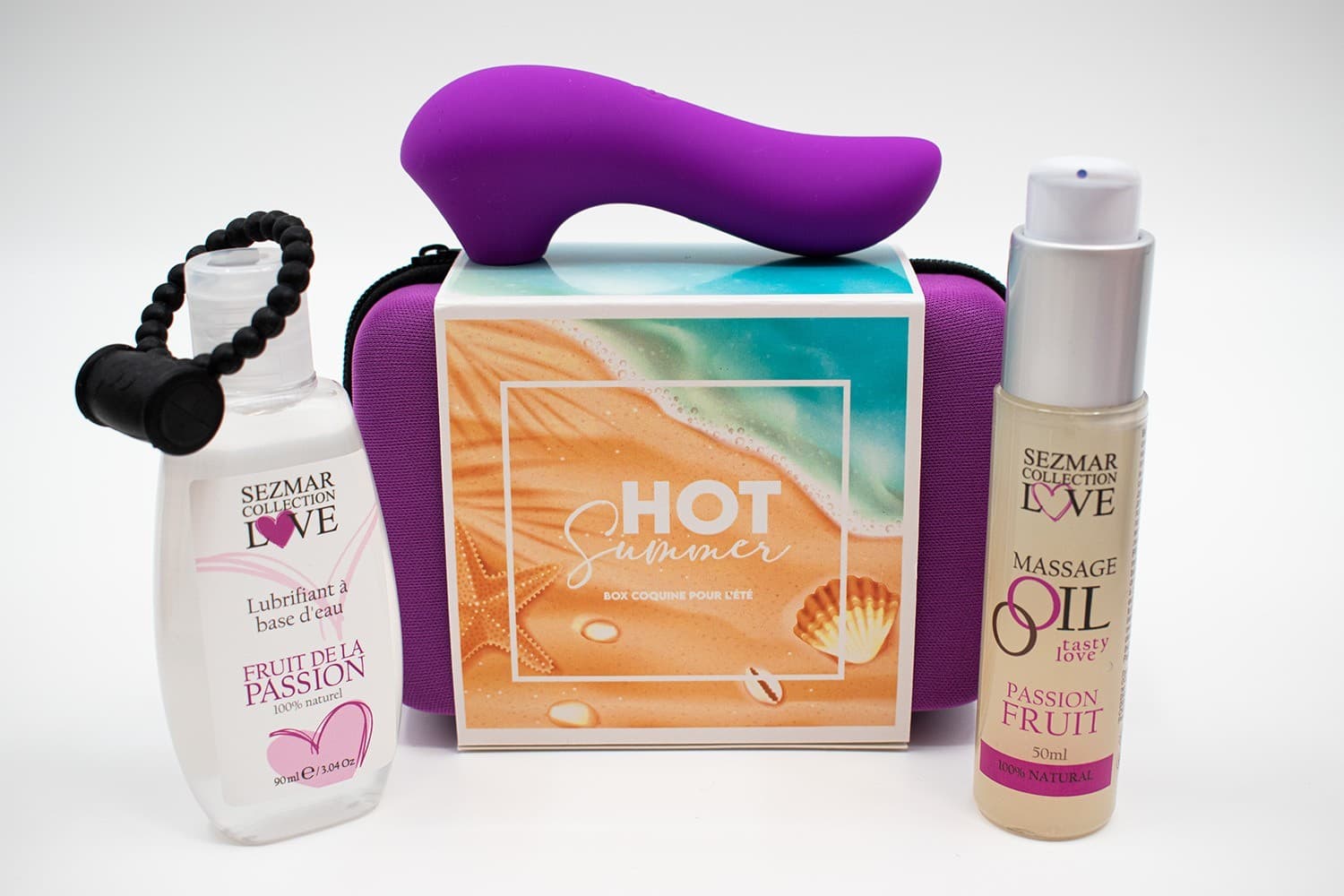 Box Hot Summer pour le couple parfum Fruit de la Passion
