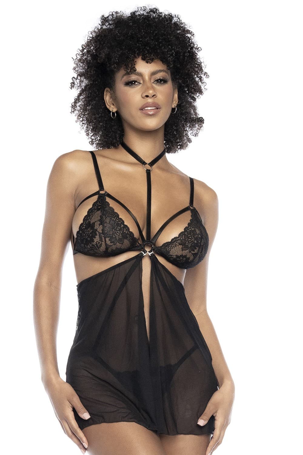 2-en-1, Body et nuisette noire