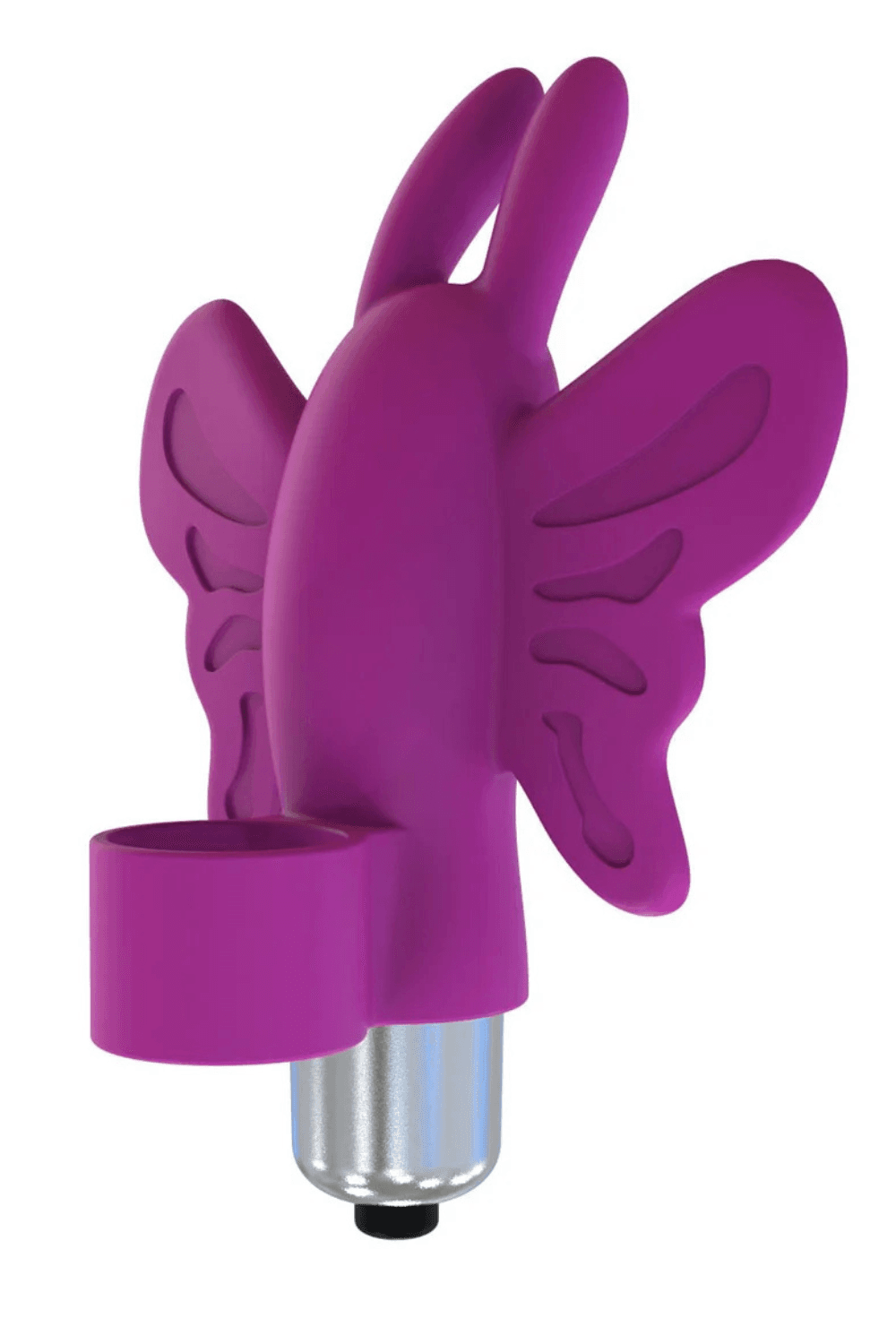 Doigt chinois vibrant papillon violet