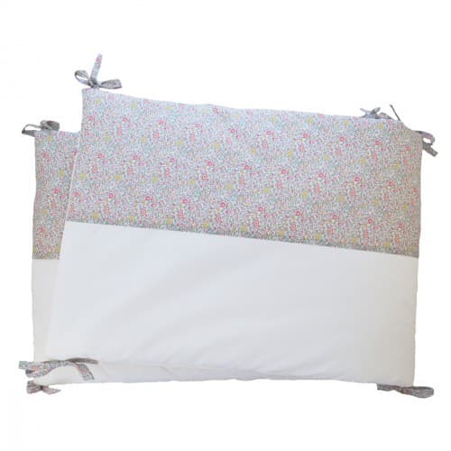 Tour de lit bébé fille liberty Katie et Millie et percale