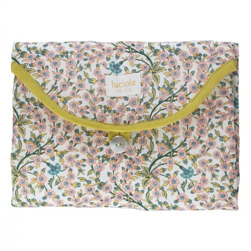 Tapis à langer Liberty Empress rose