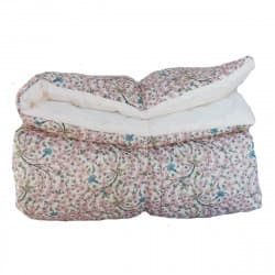 Tapis jeu enfant en Liberty Empress rose