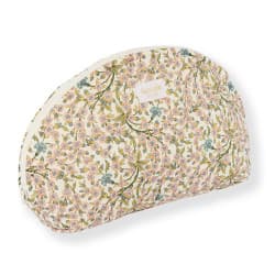 Trousse de toilette bebe demi-lune Liberty Empress rose