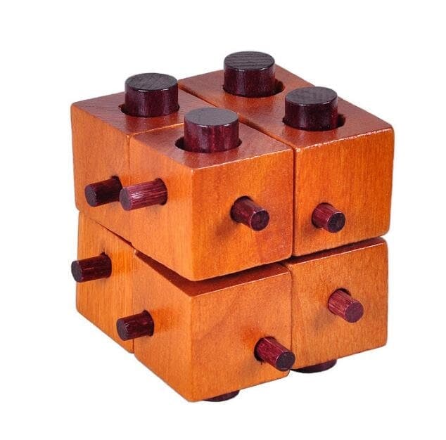 Casse-Tête Chinois en Bois Cube Infernale