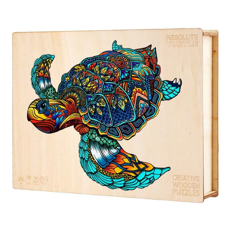 Puzzle en Bois Tortue L