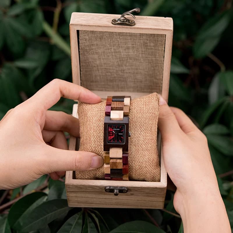 Montre Pour Femme en Bois