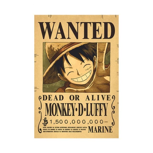 Affiche Wanted One Piece Franky