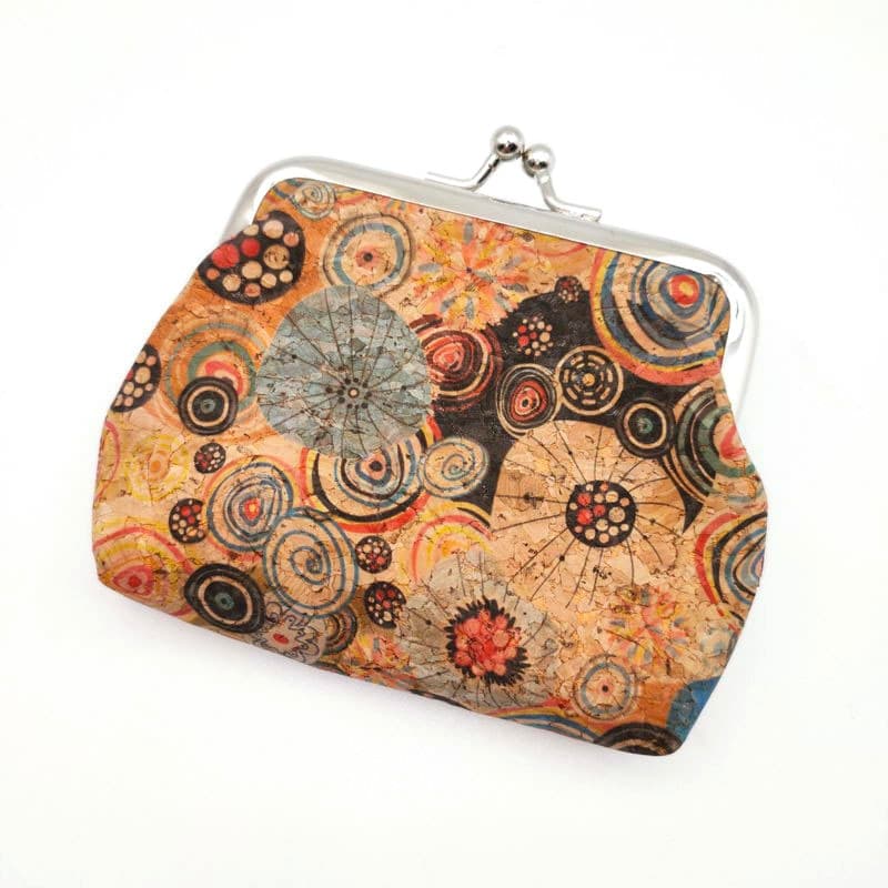 Porte-Monnaie en Liège Abstrait