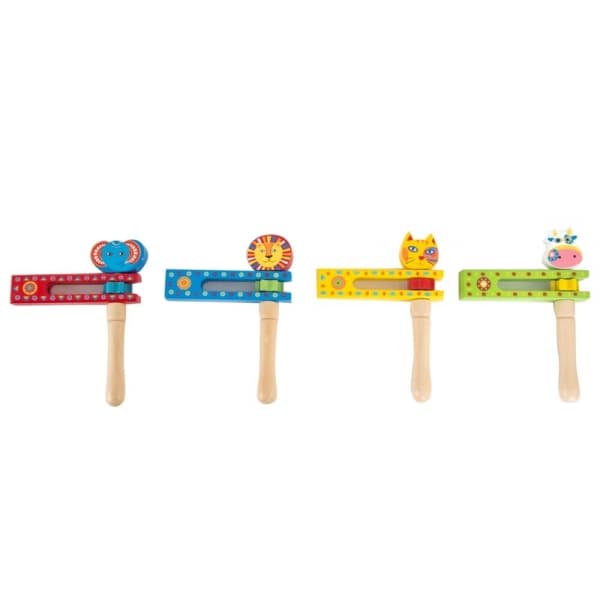 Crécelle en Bois (4 pièces)
