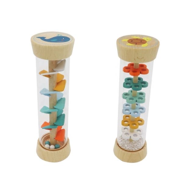 Bâtons de Pluie en Bois (2 Pièces)