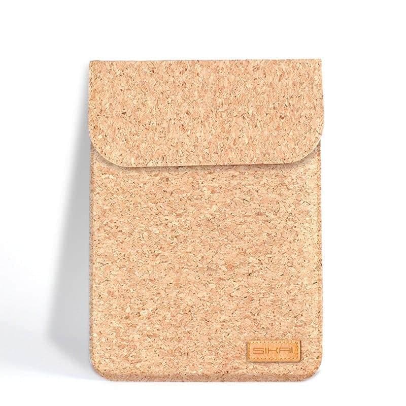 Pochette en bois et en liège S